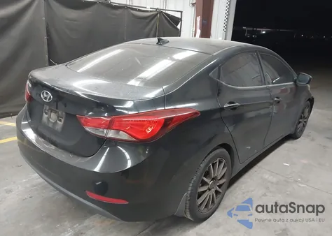 2016 Hyundai Elantra Se z USA, uszkodzony, nr VIN 5NPDH4AE8GH754899